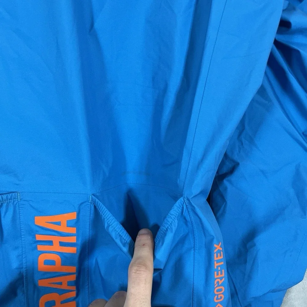 Rapha Men's Pro Team Insulated GORE-TEX Rain Jacket Small EXCELLENT USED COND.